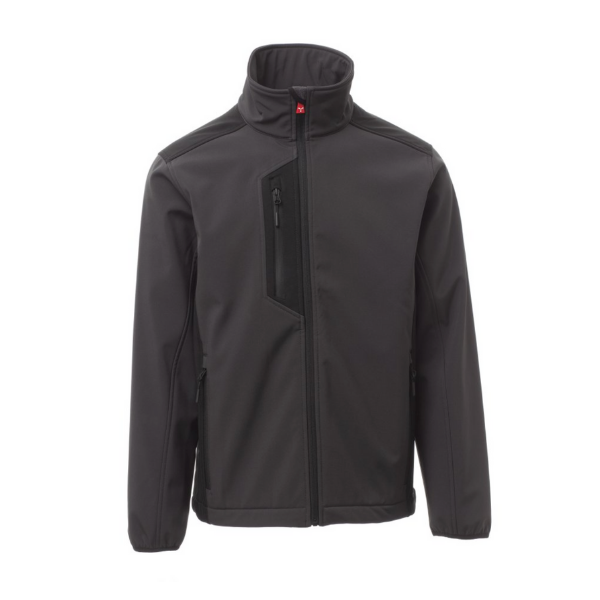 Veste Softshell Payper Galway Gris Anthracite/Noir