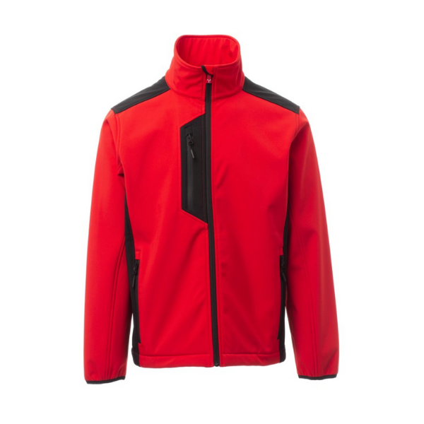 Veste Softshell Payper Galway Rouge/Noir