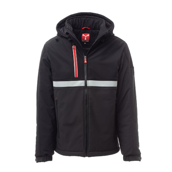 Veste Softshell Rembourrée Payper Wise Pad Anthracite/Noir