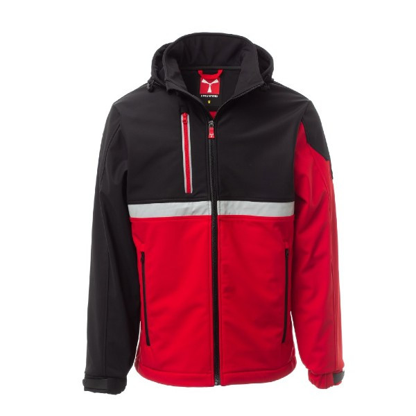 Veste Softshell Rembourrée Payper Wise Pad Rouge/Noir