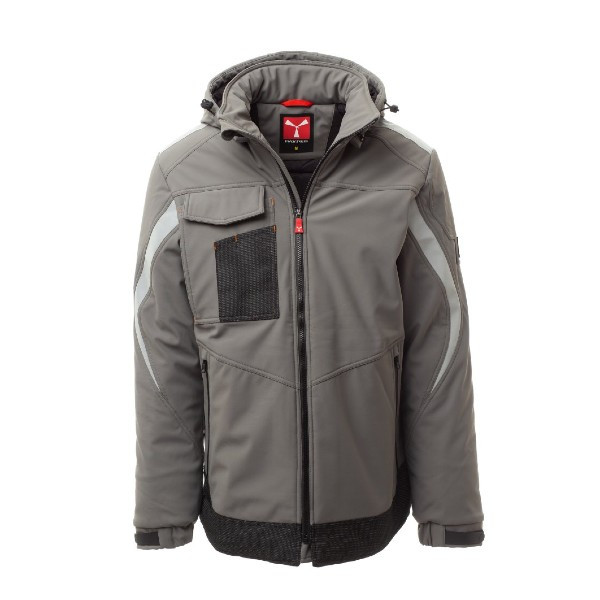 Veste Softshell Rembourrée Payper Wonder Pad Fumée/Noir