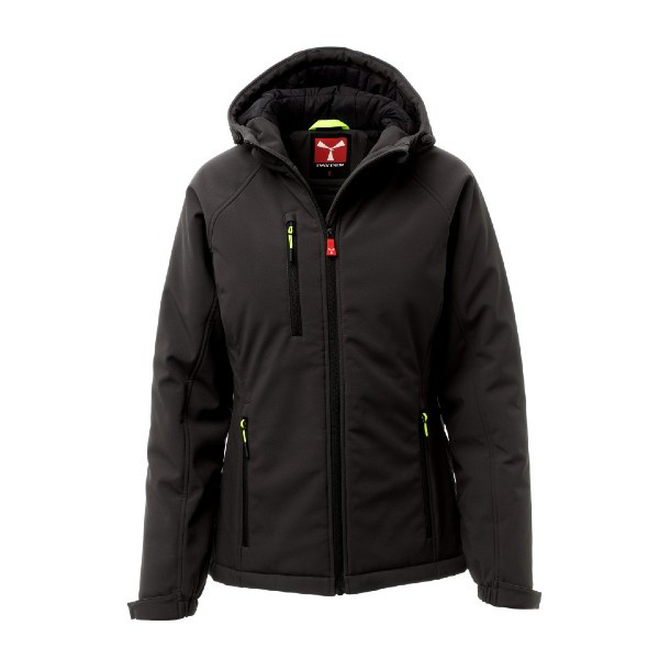 Veste Softshell Rembourrée Payper Gale Pad Lady Noir/Noir