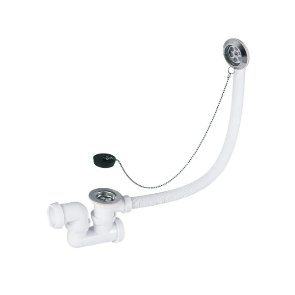Vidage de Baignoire à Chaînette Wirquin 250mm Orientable 30723225