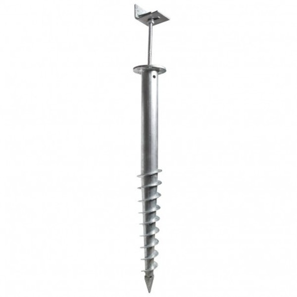 Vis de Fondation Cobra Fastener 60x1200mm + support en L