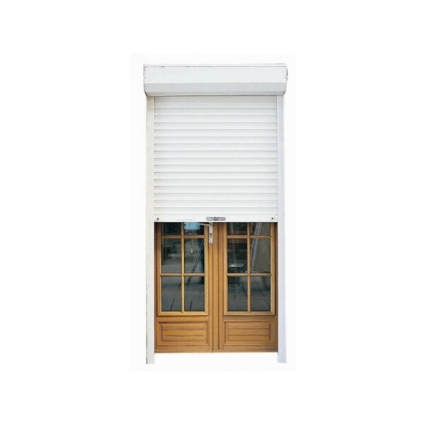 Volet Roulant PVC Manuel à Sangle 225x170 cm Blanc