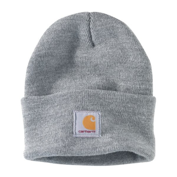 Bonnet Carhartt Watch Hat A18 Heathergrey 