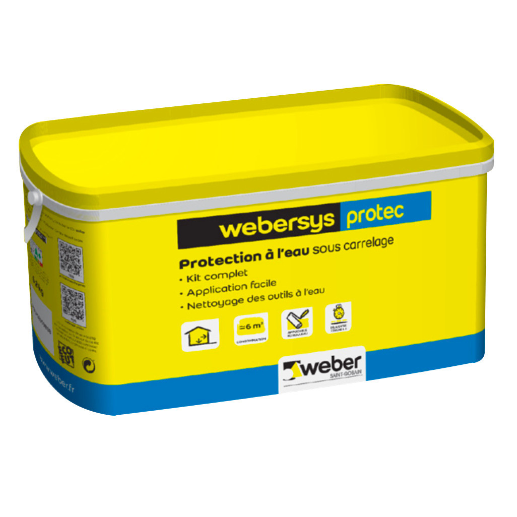 Protection Sous Carrelage Weber Sys Protect 7kg Materiauxnet Com