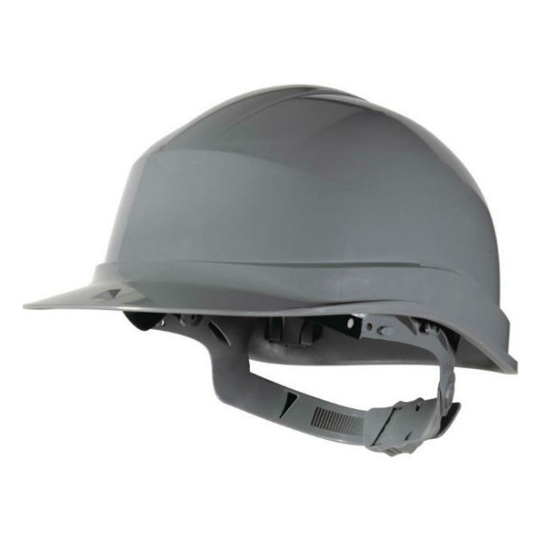 Casque Chantier DeltaPlus Zircon 1 Gris, Ajustable 