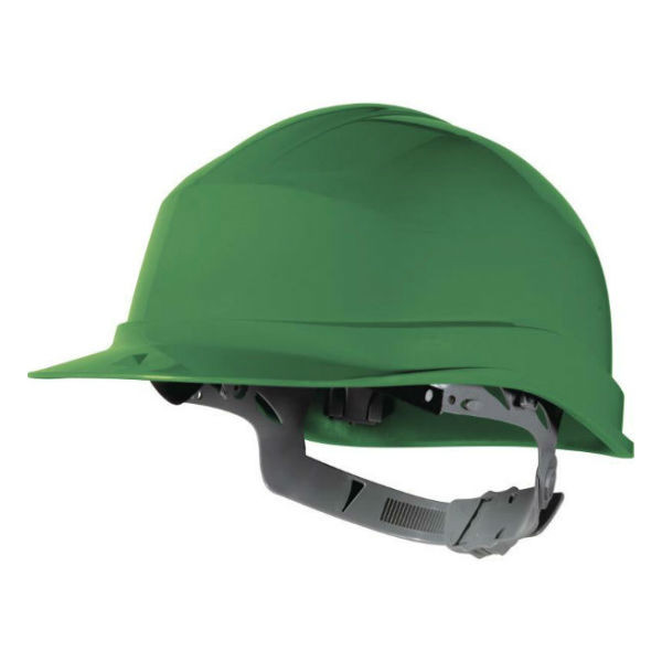 Casque de Chantier DeltaPlus Zircon 1 Vert, Taille Ajustable