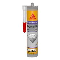 Mastic colle transparent Sikaflex 112 Crystal Clear