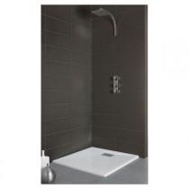 Receveur de douche Kinesurf, carré 100 x 100 cm, coloris blanc