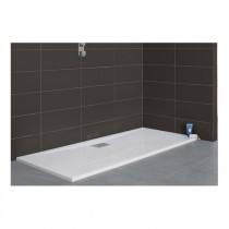 Receveur de douche Kinesurf, rectangle 90 x 70 cm, coloris blanc