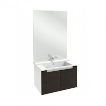 Meuble salle de bain Struktura Jacob Delafon 80 cm/tiroir Chêne foncé