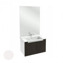 Meuble salle de bain Struktura Jacob Delafon 80 cm/tiroir, Blanc