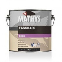 Peinture laque satinée Fassilux Mathys blanc, 10 litres