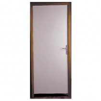 Bloc porte coupe feu 1/2 heure prépeint, 204x73 cm, poussant gauche