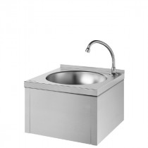 Lave-mains Complet Genou Sans Dosseret Inox Poli Satiné Delabie 182310