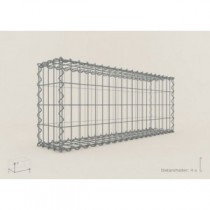 Gabion Rectangulaire 100x40x40 - fil 4 mm - maille 10x10 cm