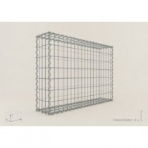 Gabion Rectangulaire 100x70x20 - fil 4 mm - maille 10x10 cm