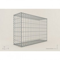 Gabion Rectangulaire 100x70x30 - fil 4 mm - maille 5x10 cm