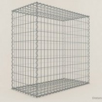 Gabion Cubique 100x100x50 - fil 4 mm - maille 5x5 cm