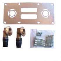 Platine multicouche TECElogo fixation mitigeur entraxe 150 mm 16x1/2“