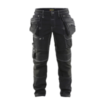 Pantalon de Travail Blaklader X1900 Denim Stretch 1990 Noir
