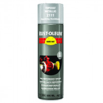 Peinture Finition Hard Hat Rust-Oleum Alu Metallisé Aérosol 500 ml