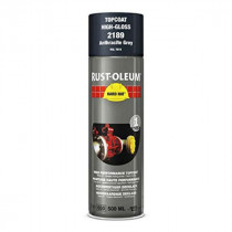 Peinture de Retouche Top Coat Rust-Oleum Gris Anthracite Aérosol 500ml