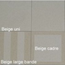 Dalle Marlux Lignardina 40 x 40 x 3,6 cm couleur Beige fine bande, le M2