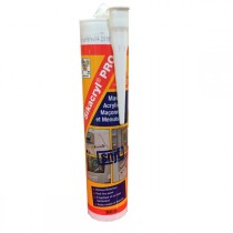 Mastic Acrylique SIKACRYL Pro Blanc spécial façade, cartouche de 300ml