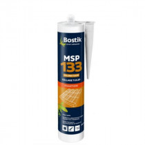 Mastic Colle Polymère Bostik MSP 133 Spécial Tuiles 400 ml