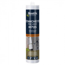 Mastic Etanchéité Gris Béton Bostik H725 Façade 300 ml