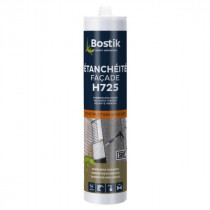 Mastic Etanchéité Blanc Bostik H725 Façade 300 ml