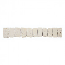 Frise Carrelage Ivoire Travertin Naturel 3563, 5 x 30,5 x 1 cm