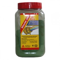 Colorant vert Sikacim Color en poudre, la dose de 900 gr