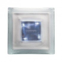 Pavé lumineux LUMI-SOL LED photovoltaïque ,Lot de 2