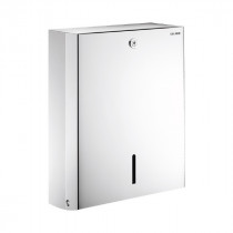 Distributeur Essuie Mains Mural Delabie Inox Poli Brillant 510601P