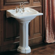 Vasque de Lavabo Herbeau EMPIRE 1 ou 3 trous à confirmer Blanc 