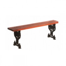 Banc de jardin Loiselet en fonte style ronsard 2000x430mm, l'unité