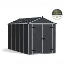 Abri de Jardin Polycarbonate Canopia Rubicon 12,5 m² Gris