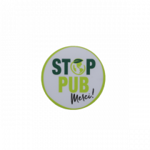 Sticker "Stop Pub" pour Boite aux Lettres 