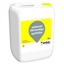 Agent de Démoulage Béton Weberad Démoulage Synthèse 5l