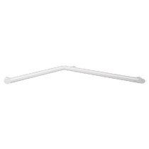 Barre de Douche d'Angle Delabie Be-Line 750 mm Blanc Mat 511941W