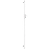 Barre Droite et Support Douchette Delabie H.1 050 mm Blanc 511946W