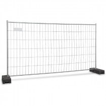 Barrière Mobile de Chantier Grillagée 3,5 x 2 m