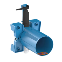 Boîtier encastré à pile Delabie pour Urinoir Tempomatic 4 6V 430PBOX