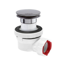 Bonde et Siphon Lavabo ⌀32mm Wirquin Nano 6.7 Quick Clac Chromé