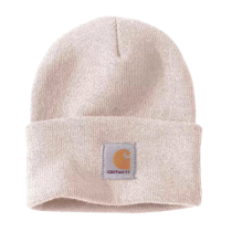 Bonnet Carhartt Watch Hat A18 Rose Marshmallow