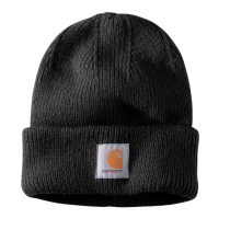 Bonnet Femme Carhartt Rib Knot Acrylic Hat 105560 Black